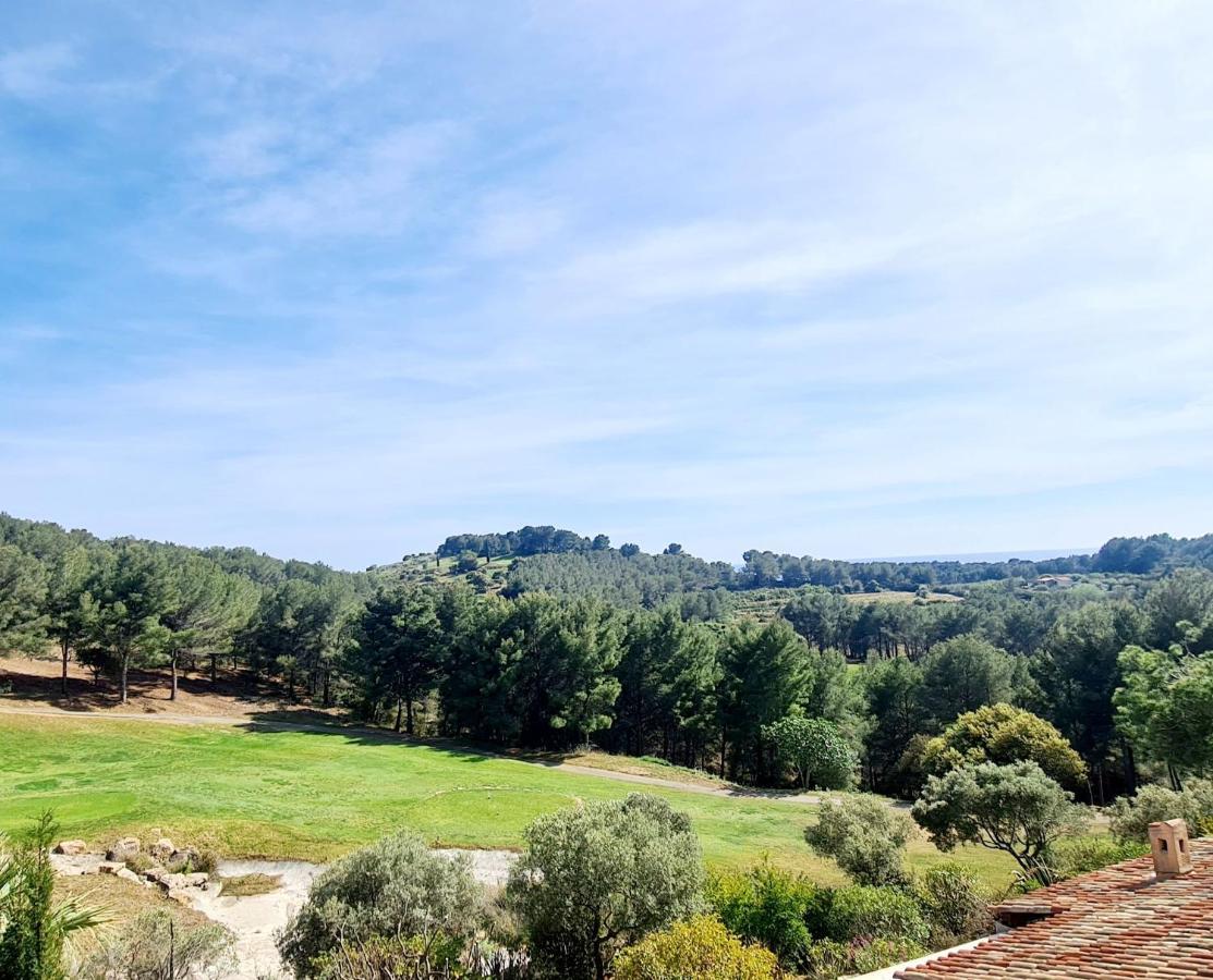 Villa Dans Cadre D'Exception - Golf, Piscine Et Tennis Prive Saint-Cyr-sur-Mer Dış mekan fotoğraf