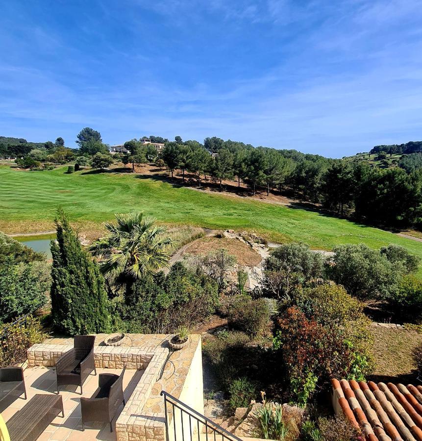 Villa Dans Cadre D'Exception - Golf, Piscine Et Tennis Prive Saint-Cyr-sur-Mer Dış mekan fotoğraf