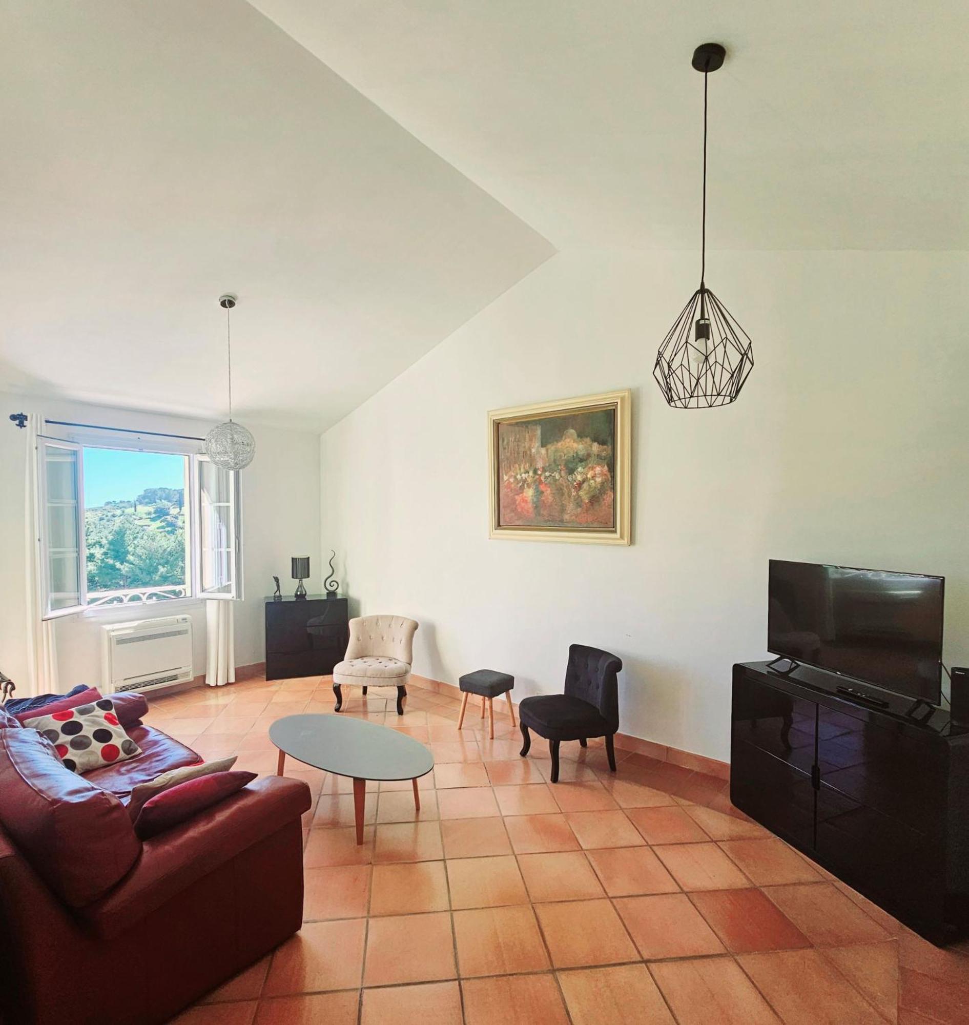 Villa Dans Cadre D'Exception - Golf, Piscine Et Tennis Prive Saint-Cyr-sur-Mer Dış mekan fotoğraf