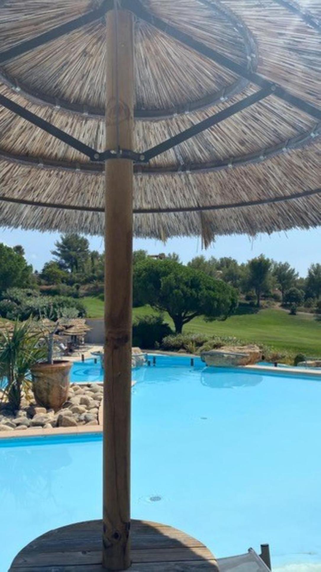 Villa Dans Cadre D'Exception - Golf, Piscine Et Tennis Prive Saint-Cyr-sur-Mer Dış mekan fotoğraf